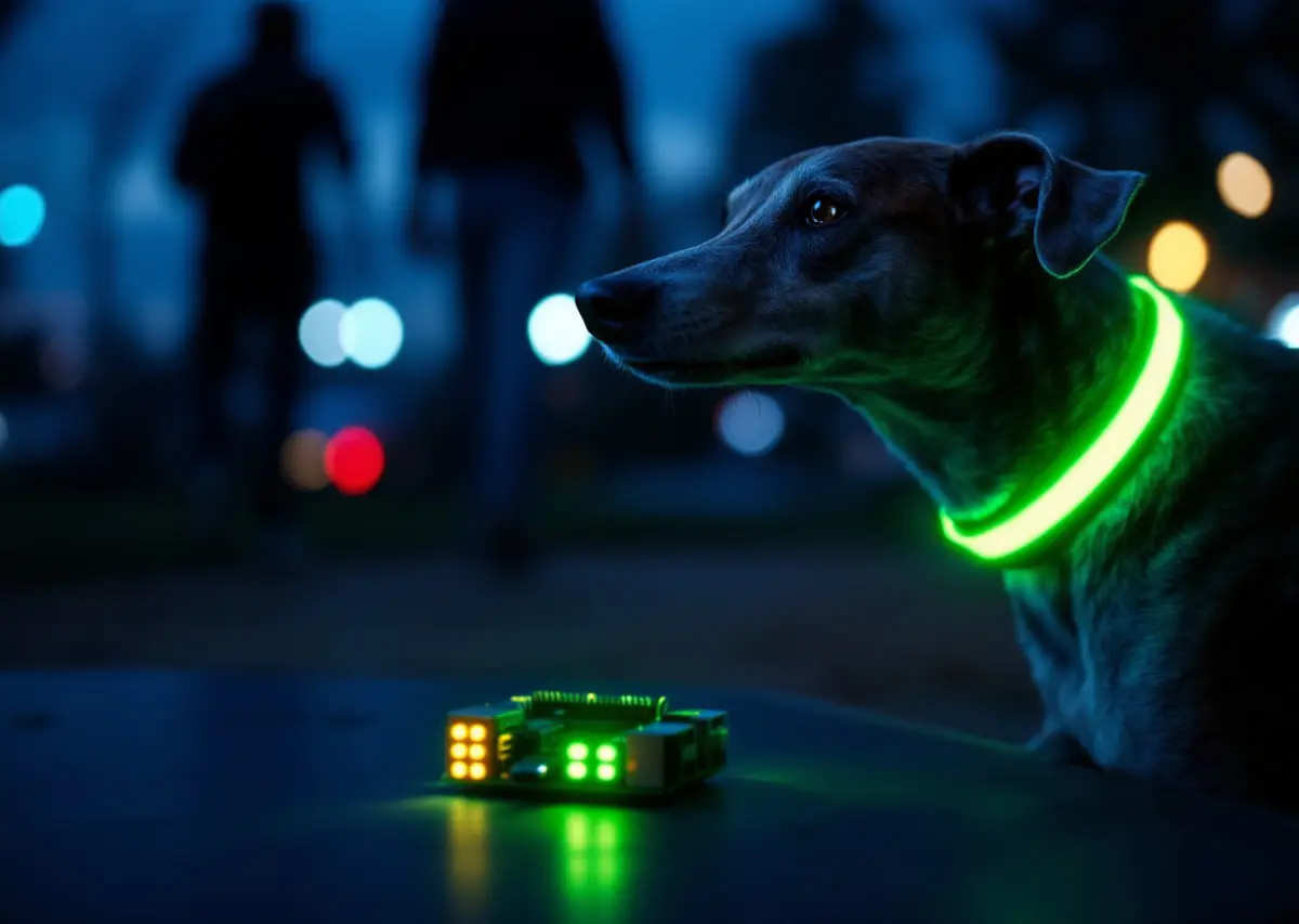 How a Greyhound LED Collar Helped Me Understand Blockchain Energy Use